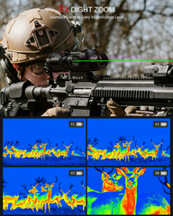Feyachi TH-46 Thermal Scope 12um 256 x 192 Thermal Imaging Scopes with 25mm Lens for Rifles