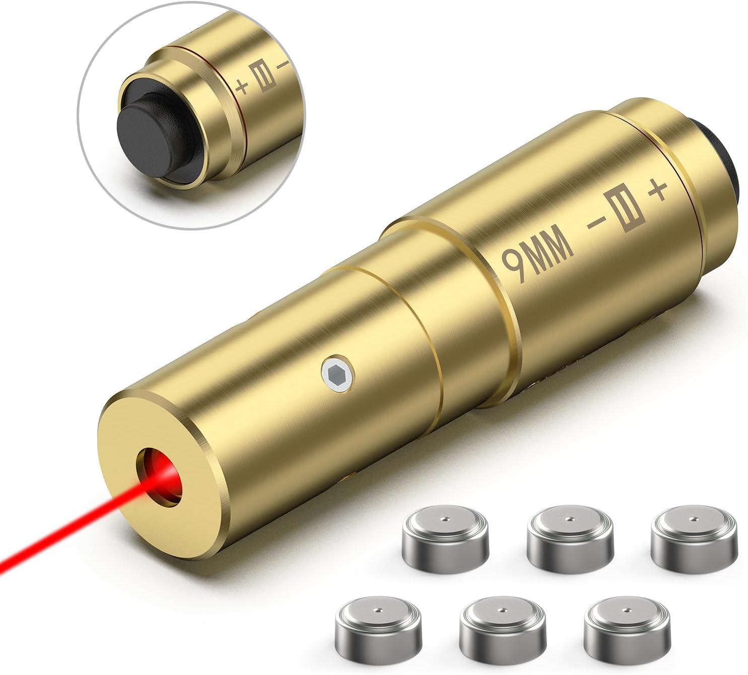 Feyachi BS60 Bore Sighting Laser - 9mm Laser Boresighter