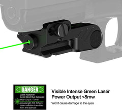 Feyachi LS22 Rechargeable Green Laser - USB Rail Mount