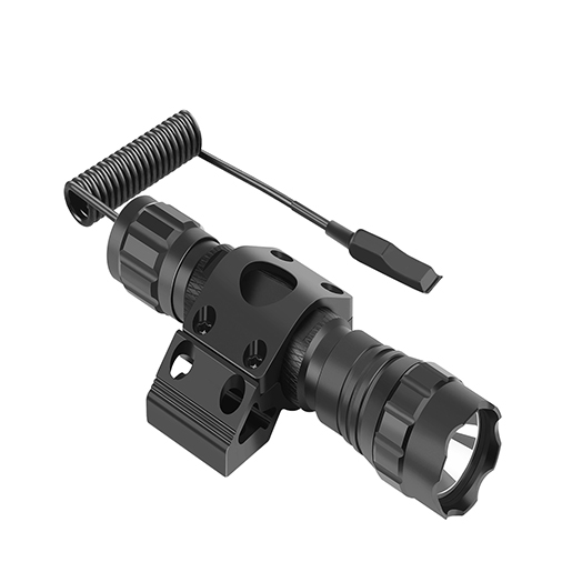 Feyachi FL17 1200 Lumens Tactical LED Flashlight with M-Lok Rail Mount, Pressure Switch Included