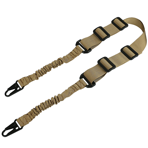 Feyachi L46 Two Points Rifle Sling with Large Metal Hook Adjustable Length Gun Sling