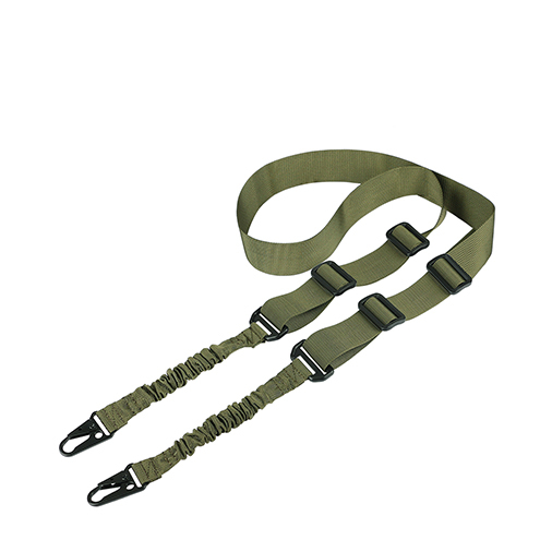 Feyachi L46 Two Points Rifle Sling with Large Metal Hook Adjustable Length Gun Sling