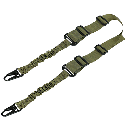 Feyachi L46 Two Points Rifle Sling with Large Metal Hook Adjustable Length Gun Sling