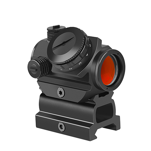 Feyachi RDS-22 2MOA Micro Red Dot Sight Compact Red Dot Scope with 0.83” Riser Mount Absolute Co-Witness with Iron Sight