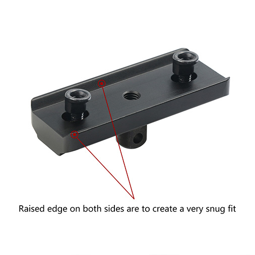 Keymod Bipod Adapter Mount for Keymod System