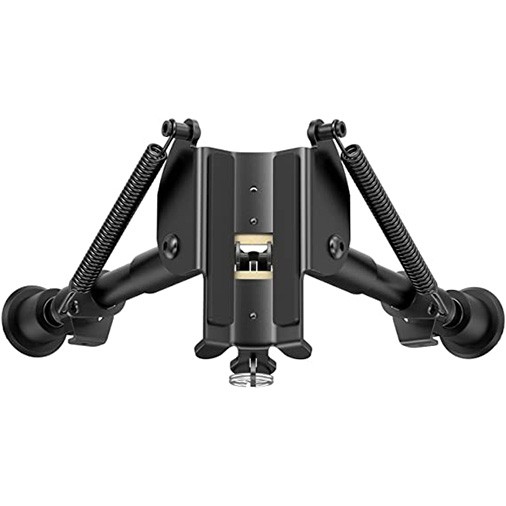 2 in 1 Bipod 6 Inch to 9 Inch Adjustable Height Rail Mount Adapter Included