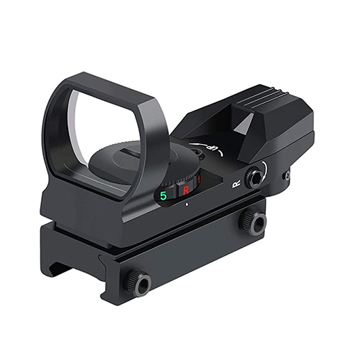 Feyachi Reflex Sight - Adjustable Reticle (4 Styles) Both Red and Green in one Sight