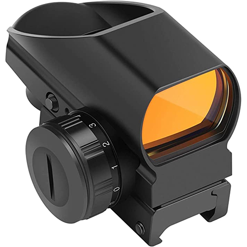 Feyachi RS-25 Reflex Sight with 4 Reticles Patterns Red Dot Sight Optical 20mm Pic Rail