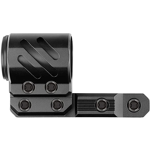 Feyachi M-Lok Offset Flashlight Ring Mount for Mlok Rail System 2 Mounting Inserts Included fits 27mm 25.4mm 20mm Diameter Flashlight