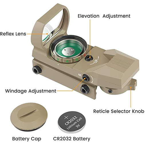 Feyachi Reflex Sight Scope Sight