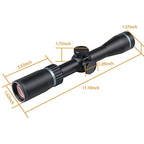 Feyachi Falcon 2-7x32mm Long Eye Relief Rifle Scope