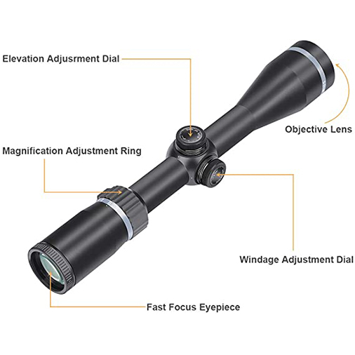 Feyachi Falcon 3-9x40mm Rifle Scope