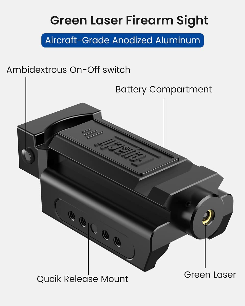 Feyachi PL-34 Green Laser Sight