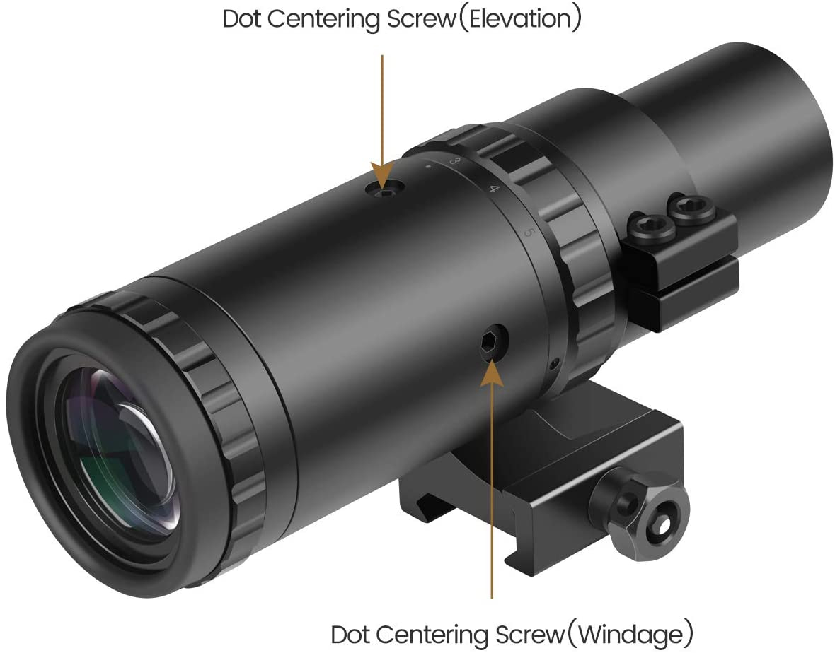 Feyachi Red Dot Sight Optics Magnifier