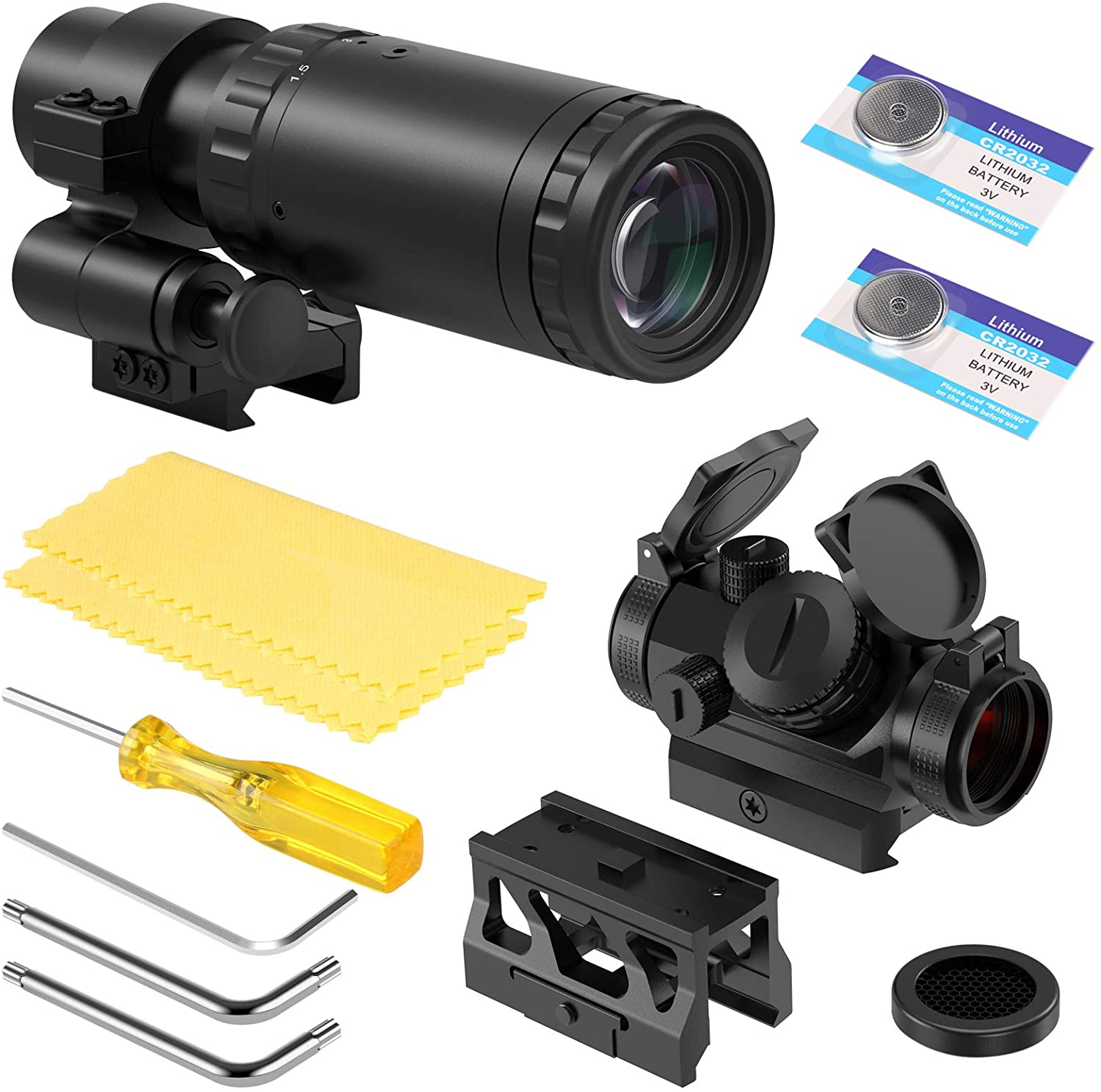 Feyachi Red Dot Sight Optics Magnifier, Red Dot Sight