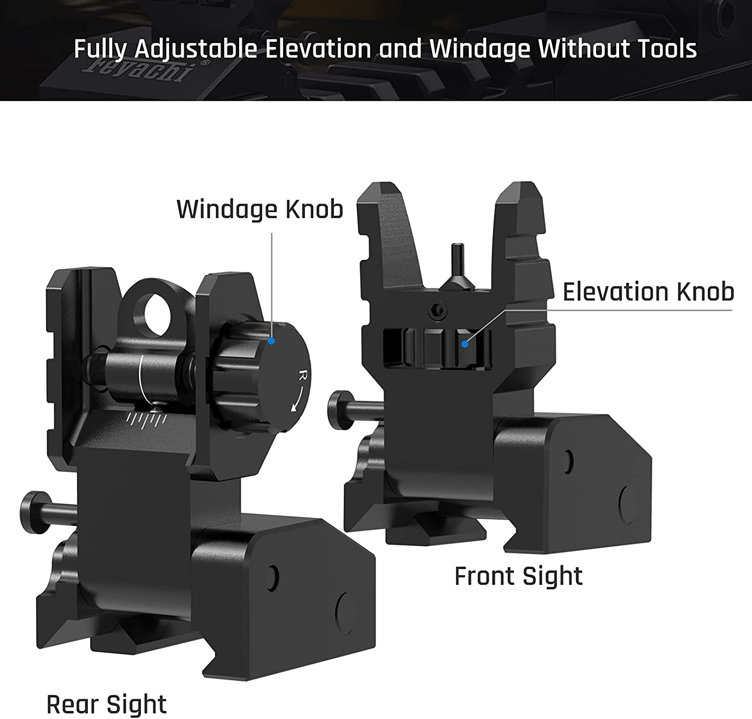 Feyachi S17 Flip Up Sights 