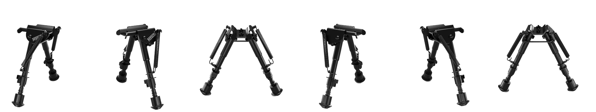 Feyachi B13 Mlok Bipod 6-9 Inch Lightweight Rifle Bipod Directly Attach to Mlok System for Hunting and Shooting