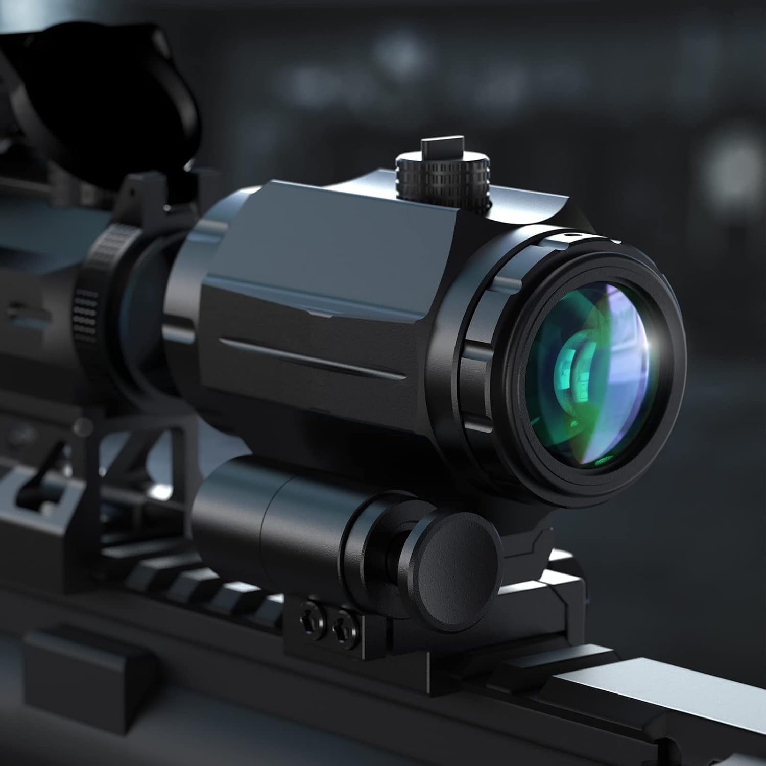 Resight Kit Feyachi RS-23 Red Dot Sight with M40 3X Magnifier Combo Kit, 1x22mm Re ...