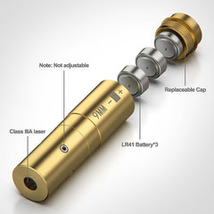 Feyachi BS51 Green Bore Sight - 9mm Laser Boresighter