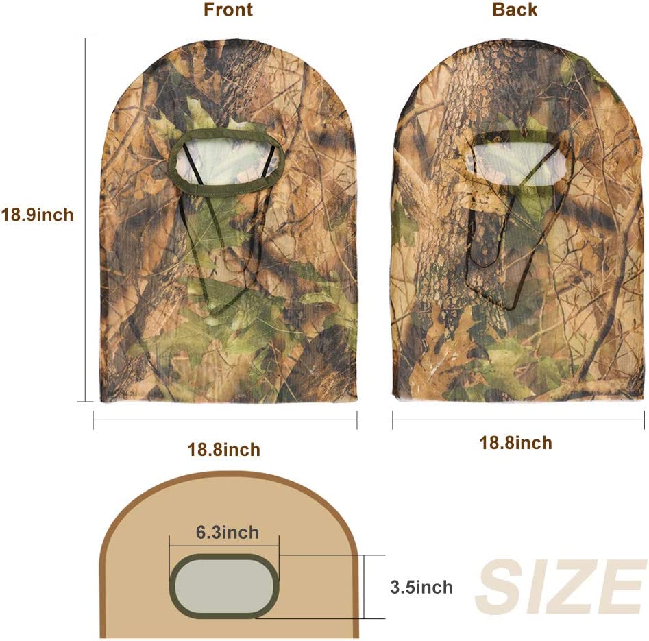 Feyachi FM11 Camo Face Mask - Hunting Concealment