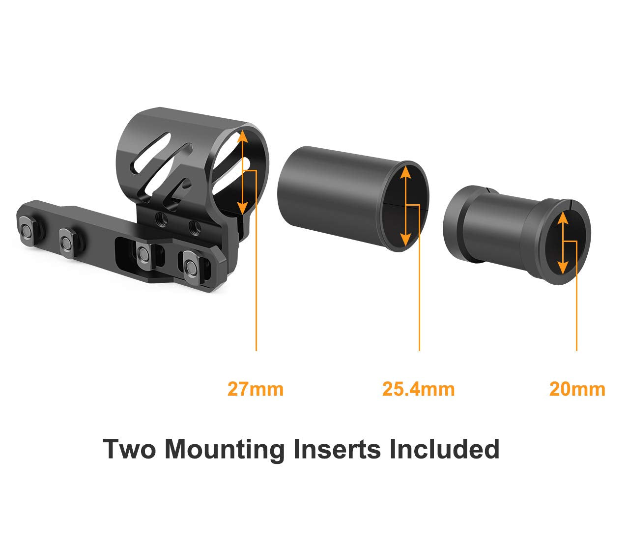 Feyachi FR87 Offset Flashlight Ring Mount - Mlok Compatible