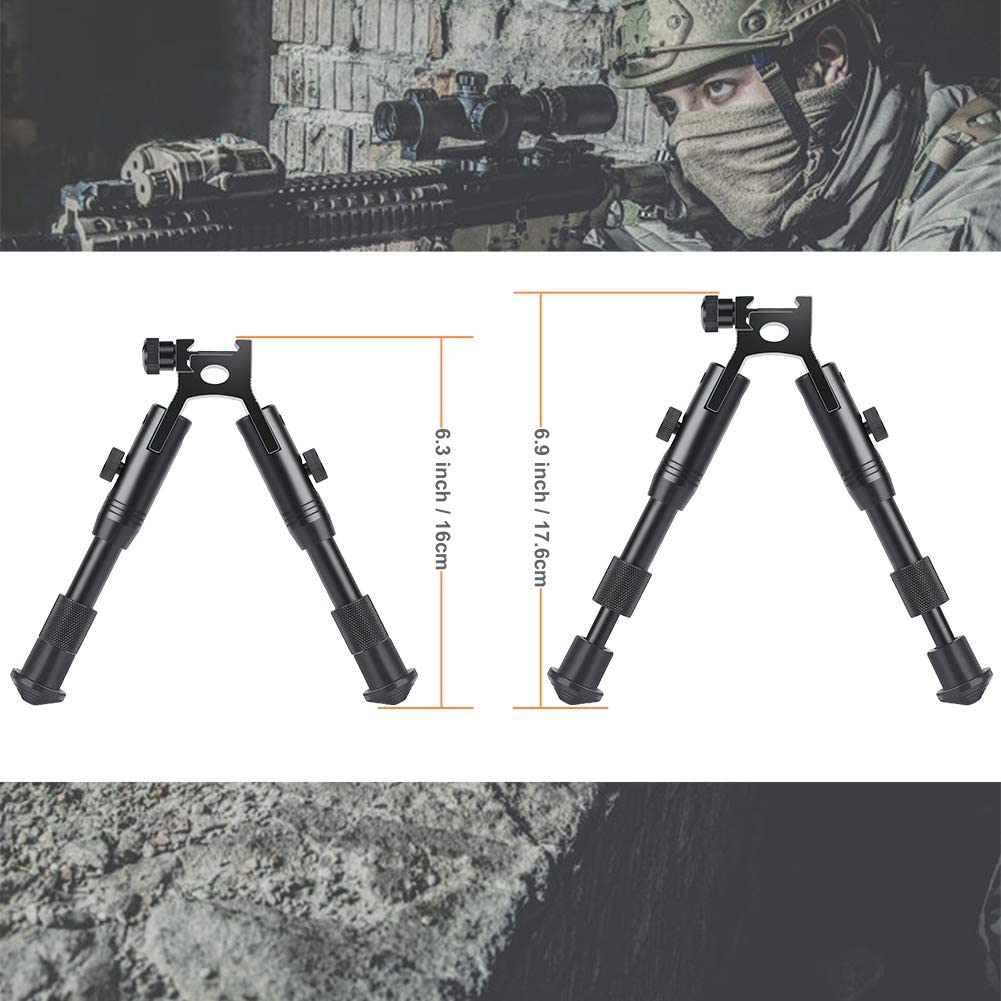 Feyachi RB5010 Rifle Bipod - Tactical Adjustable Mount Combo