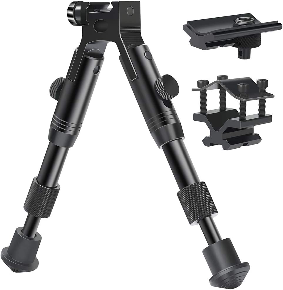 Feyachi RB5010 Rifle Bipod - Tactical Adjustable Mount Combo
