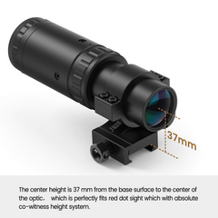 Feyachi T15 Red Dot Magnifier Mount - Flip to Side