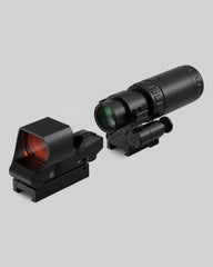 Feyachi M37&RS-30 Red Dot Magnifier Combo - Reflex Sight & Flip Mount（new）