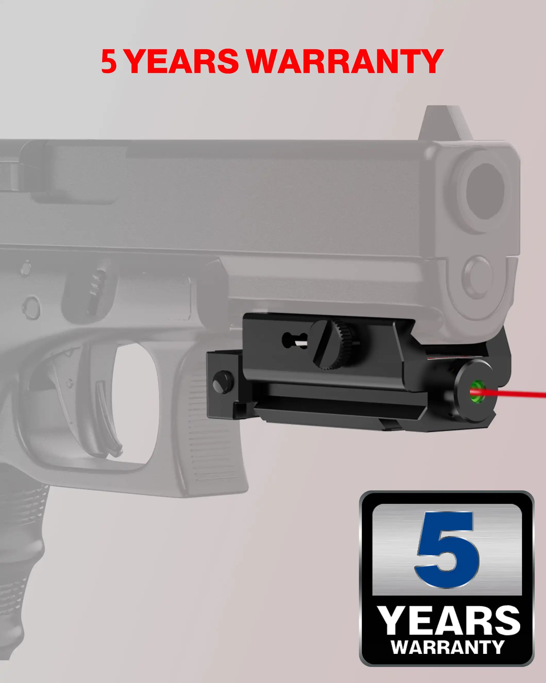 Feyachi PL-31 Compact Laser Sight - Red Low-Profile