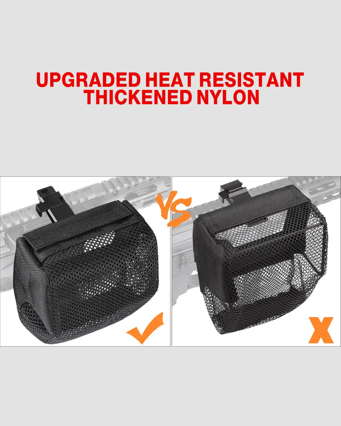 Feyachi SC80 Brass Catcher - Picatinny Rail Net