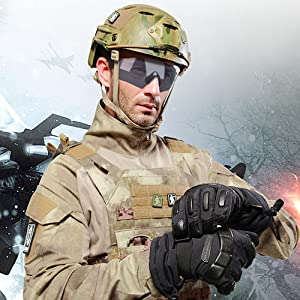 Tactical Safety Glasses Sport Sunglasses with UV Eye Protection