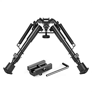 Rifle Bipod with Picatinny Adapter