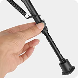 Rifle Bipod with Picatinny Adapter