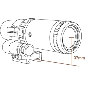 Feyachi Red Dot Sight Optics Magnifier